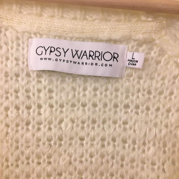 Gypsy Warrior Cream Cardigan - Picture 2 of 3